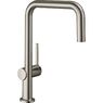 Кухонний змішувач Hansgrohe Talis M54 U 220, сталевий (72806800)