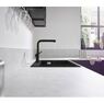 Кухонний змішувач Hansgrohe Talis M54 270 2jet з витяжним виливом, чорний матовий (72808670)