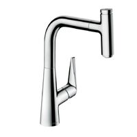 Змішувач для кухні Hansgrohe Talis Select M51 220 1Jet з витяжним виливом, хром (72822000)