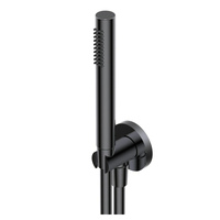 Ручний душ Ritmonio з гнучким шлангом L=150см та тримачем, Brushed Black Chrome (72J021BLX)