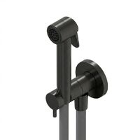 Гігієнічний душ Ritmonio для унітазу, зі шлангом 800 мм, Brushed Black Chrome (72J026BLX)