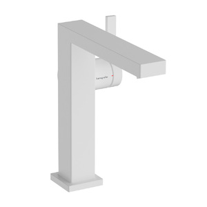 купить Змішувач для умивальника Hansgrohe Tecturis E 150 Fine CoolStart без донного клапана, Matt White (73041700) недорого