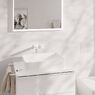 Змішувач для умивальника Hansgrohe Tecturis E 225 зі стіни, Matt White (73051700)