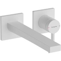 Змішувач для умивальника Hansgrohe Tecturis E 225 зі стіни, Matt White (73051700)