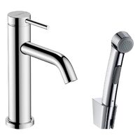 Змішувач Hansgrohe Tecturis S 110 для умивальника з гігієнічною лійкою, Chrome (73211000)