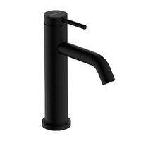 Змішувач для умивальника Hansgrohe Tecturis S 110 CoolStart без донного клапана, Matt Black (73312670)