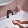 Змішувач для умивальника Hansgrohe Tecturis S 110 Fine CoolStart з Push open, Matt Black (73320670)