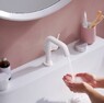 Змішувач Hansgrohe Tecturis S 110 Fine CoolStart для умивальника, Matt White (73320700)
