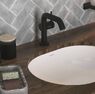 Змішувач для умивальника Hansgrohe Tecturis S 110 Fine CoolStart, Matt Black (73321670)