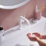 Змішувач для умивальника Hansgrohe Tecturis S 110 Fine CoolStart, Matt White (73321700)