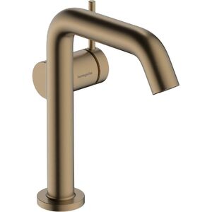 купить Змішувач для умивальника Hansgrohe Tecturis S 150 Fine CoolStart без донного клапана, Brushed Bronze (73341140) недорого