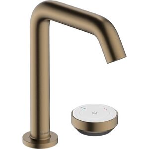 купить Змішувач для умивальника Hansgrohe Tecturis S 150 CoolStart на 2 отвори, Brushed Bronze (73353140) недорого