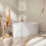 Змішувач для ванни Hansgrohe Tecturis S підлоговий, бронза (73440140)