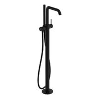 Змішувач для ванни Hansgrohe Tecturis S підлоговий, чорний матовий (73440670)