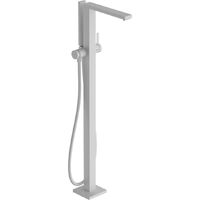Змішувач для ванни підлоговий Hansgrohe Tecturis E, Matt White (73445700)