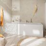 Змішувач на край ванни Hansgrohe Tecturis S врізний на 3 отвори з sBox, Brushed Bronze (73447140)