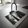Кухонний змішувач Hansgrohe Aguno Select 170 3jet з витяжним виливом Sbox, хром (73831000)