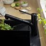 Змішувач для кухні Hansgrohe Zesis M33 150 2jet з витяжним виливом, Matt Black (74800670)