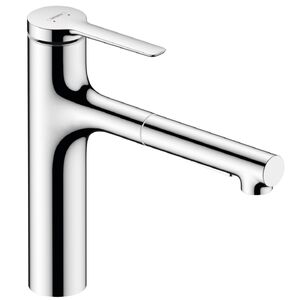 купить Змішувач для кухні Hansgrohe Zesis M33 160 2jet з витяжним зливом sBox Lite, Chrome (74804000) недорого