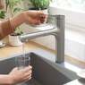Змішувач для кухні Hansgrohe Zesis M33 160 2jet з витяжним зливом sBox Lite, Stainless Steel Finish (74804800)
