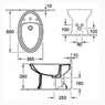 Биде напольное Villeroy & Boch Aamadea 748500R2