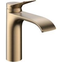 Змішувач для умивальника Hansgrohe Vivenis 110 Coolstart, Brushed Bronze (75024140)