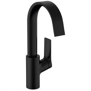 купить Змішувач для умивальника Hansgrohe Vivenis 210 з поворотним носиком та донним клапаном pop-up, Matt Black (75030670) недорого