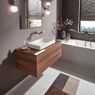 Змішувач для умивальника Hansgrohe Vivenis 195 зі стіни, Brushed Bronze (75050140)