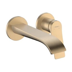 купить Змішувач для умивальника Hansgrohe Vivenis 195 зі стіни, Brushed Bronze (75050140) недорого