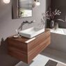 Змішувач для умивальника Hansgrohe Vivenis настінний, з виливом 195 мм, Brushed Black Chrom (75050340)