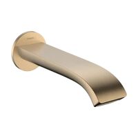Вилив для ванни Hansgrohe Vivenis, виступ 202 мм, Brushed Bronze (75410140)