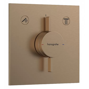 купить Змішувач прихованого монтажу Hansgrohe DuoTurn E на 2 функції, Brushed Bronze (75417140) недорого
