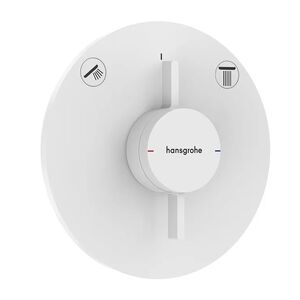 купить Змішувач Hansgrohe прихованого монтажу для душу DuoTurn S на 2 функції, White (75418700) недорого