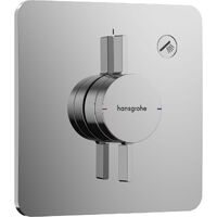 Змішувач прихованого монтажу Hansgrohe DuoTurn Q на 1 функцію, Chrome (75614000)
