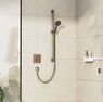 Змішувач Hansgrohe прихованого монтажу DuoTurn E на 1 функцію, Brushed Bronze (75617140)