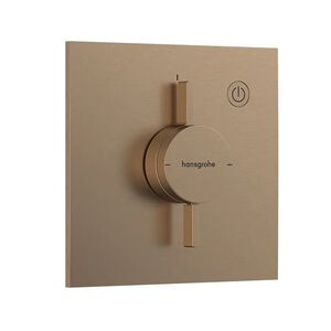 купить Змішувач Hansgrohe прихованого монтажу DuoTurn E на 1 функцію, Brushed Bronze (75617140) недорого