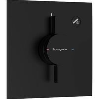 Змішувач для душу Hansgrohe прихованого монтажу DuoTurn E на 1 функцію, Matt Black (75617670)