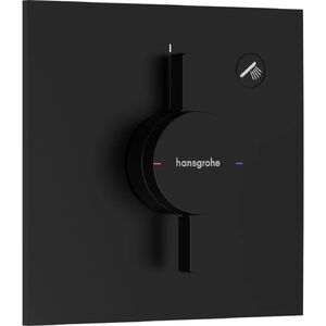 купить Змішувач для душу Hansgrohe прихованого монтажу DuoTurn E на 1 функцію, Matt Black (75617670) недорого