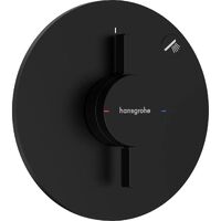 Змішувач для душу Hansgrohe прихованого монтажу DuoTurn S на 1 функцію, Matt Black (75618670)