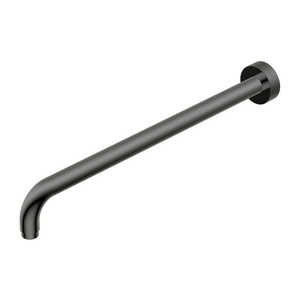 купить Тримач верхнього душу Ritmonio L=400mm, горизонтальний, круглий, Brushed Black Chrome (75B006BLX) недорого