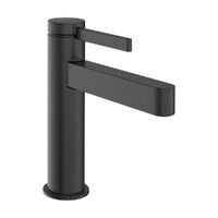 Змішувач для умивальника Hansgrohe Finoris 110 CoolStart з д/к push-open, Brushed Black Chrome (76024340)