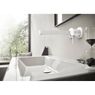 Змішувач для раковини Hansgrohe Finoris, білий матовий (76050700)