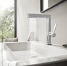 Змішувач для умивальника Hansgrohe Finoris 230 з витяжним душем 2jet і донним клапаном Push-Open, хром (76063000)