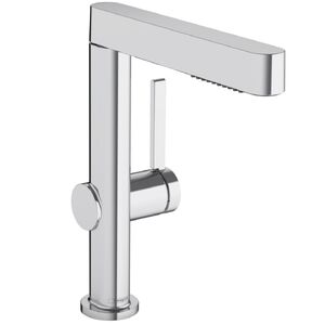 купить Змішувач для умивальника Hansgrohe Finoris 230 з витяжним душем 2jet і донним клапаном Push-Open, хром (76063000) недорого
