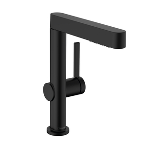 купить Змішувач для умивальника Hansgrohe Finoris 230 з висувним носиком 2JET та д/к push-open, чорний матовий (76063670) недорого