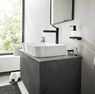 Змішувач для умивальника Hansgrohe Finoris 260 з донним клапаном push-open, Matt Black (76070670)