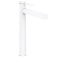 Змішувач для умивальника Hansgrohe Finoris 260 з донним клапаном, Matt White (76070700)