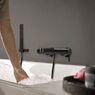 Змішувач для ванни Hansgrohe Finoris, Brushed Black Chrome (76420340)