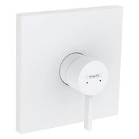 Змішувач для душу прихованого монтажу Hansgrohe Finoris верхня частина, білий матовий (76615700)
