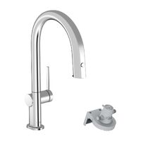 Змішувач для кухні Hansgrohe Aqittura M91 FilterSystem 210 1jet pull-out, Chrome (76803000)